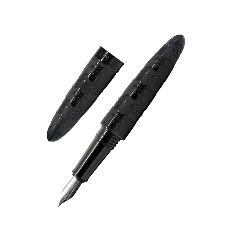 Benu Minima Fountain Pen - Classic Black Skull