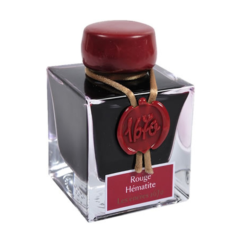 J. Herbin Bottled Ink 1670 Rouge Hematite