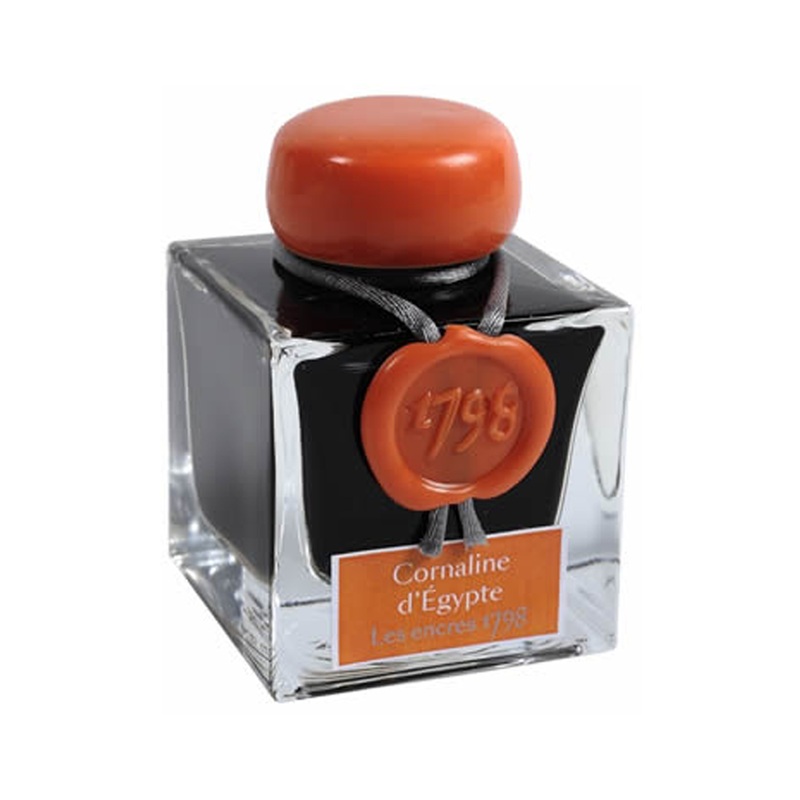 J. Herbin Bottled Ink 1798 Carnelian of Egypt