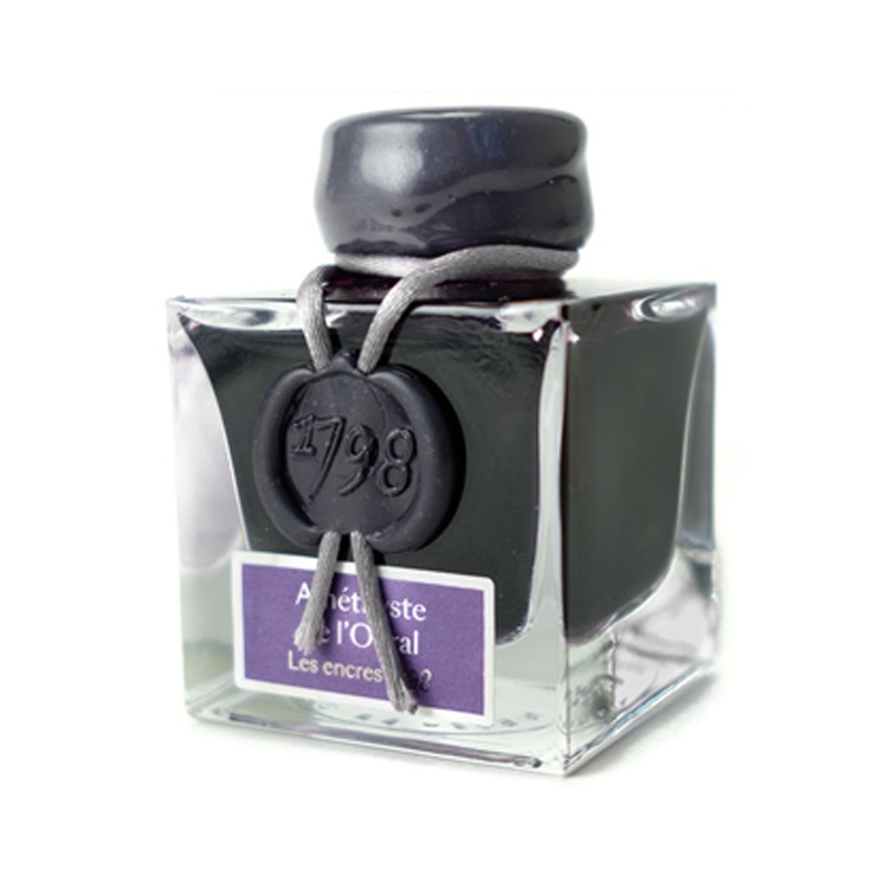 J. Herbin Bottled Ink 1798 Ural Mountain Amethyst