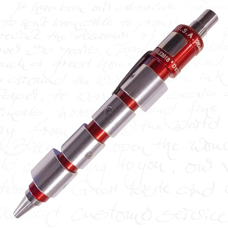 Michael's Fat Boy Pens: Detroit Cams Red Ss350