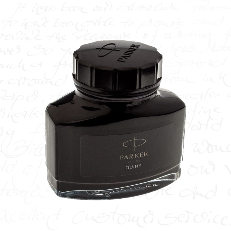 Parker Quink Bottles Permanent Black