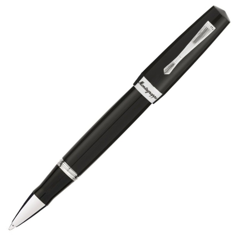 Montegrappa Elmo 02 Fantasy Bloom Edition Rollerball - Jet Black