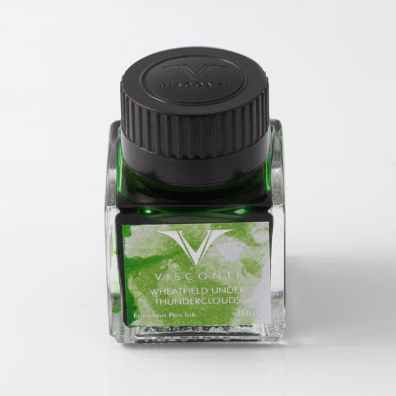 Visconti Van Gogh Wheatfield Under Thunderclouds - Ink - Green