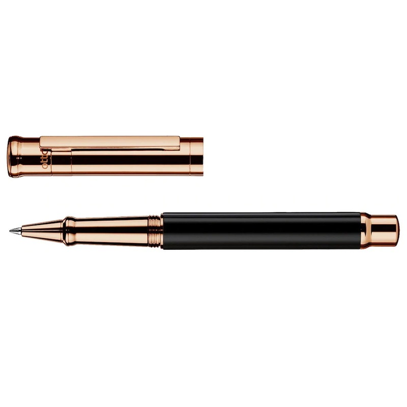 Otto Hutt Design 04 Black and Rose - Rollerball