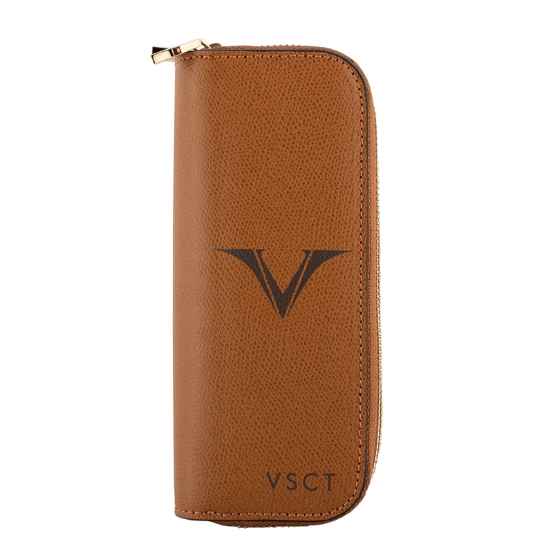 Visconti 4 Pen Leather Case