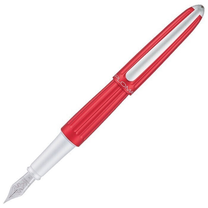 Diplomat Aero Red Fountain Pen