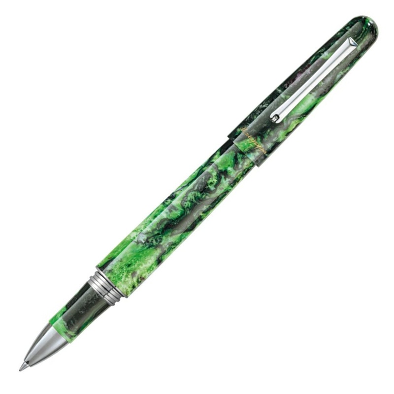 Montegrappa Elmo 01 Rollerball Pen - Black Star Calla Lily