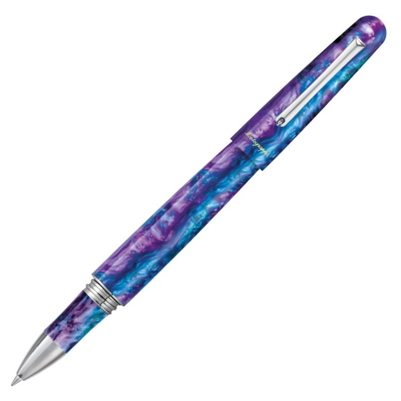 Montegrappa Elmo 01 Rollerball Pen - Blue Cross Gentian