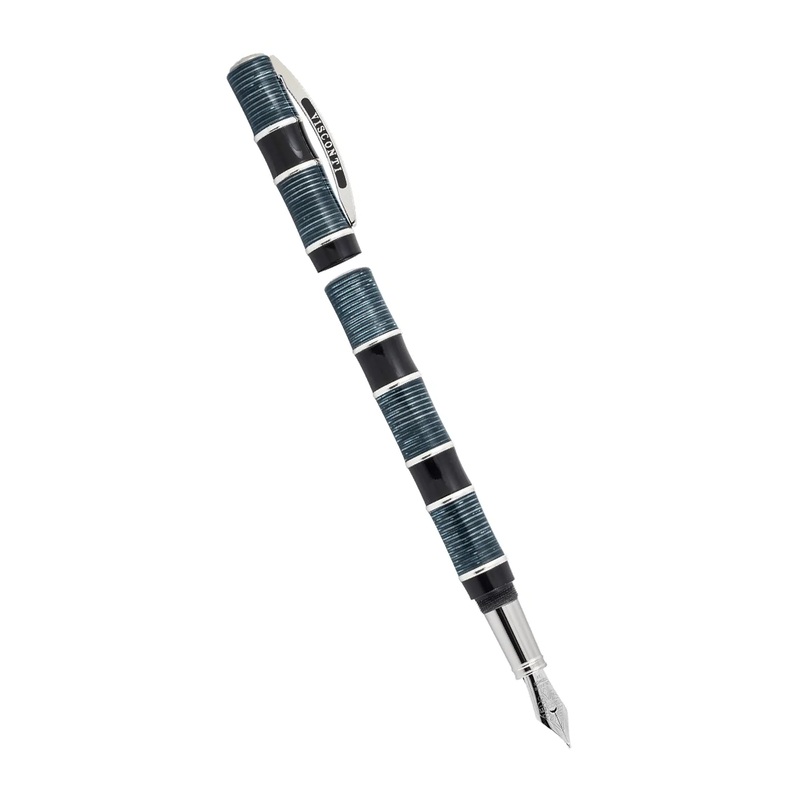 Visconti Asia Bamboo Fountain Pen - Blue