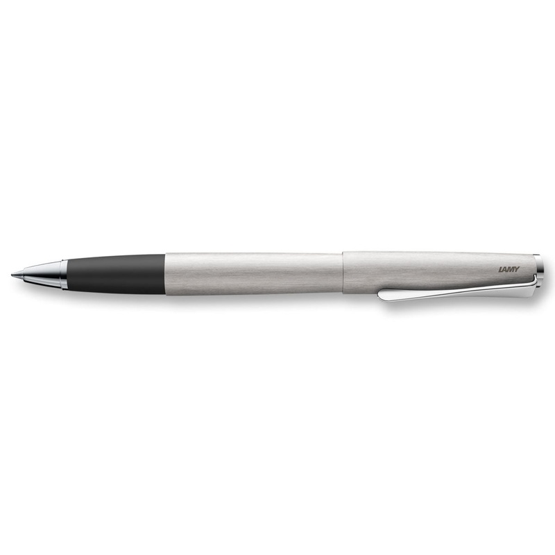 Lamy Studio Rollerball Pen - Brushed Stainless Steel