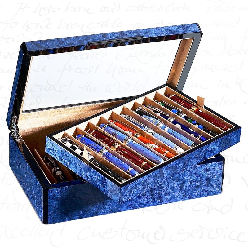 Venlo Blue 20 Pen Case