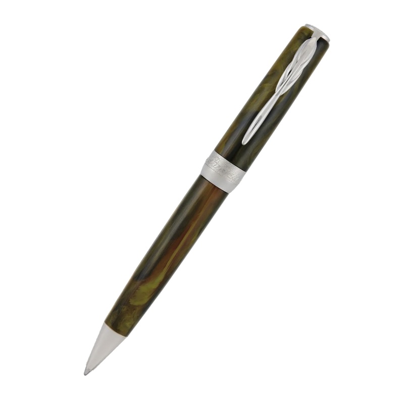 Pineider La Grande Bellezza Gemstones Ballpoint Pen - Uber Black
