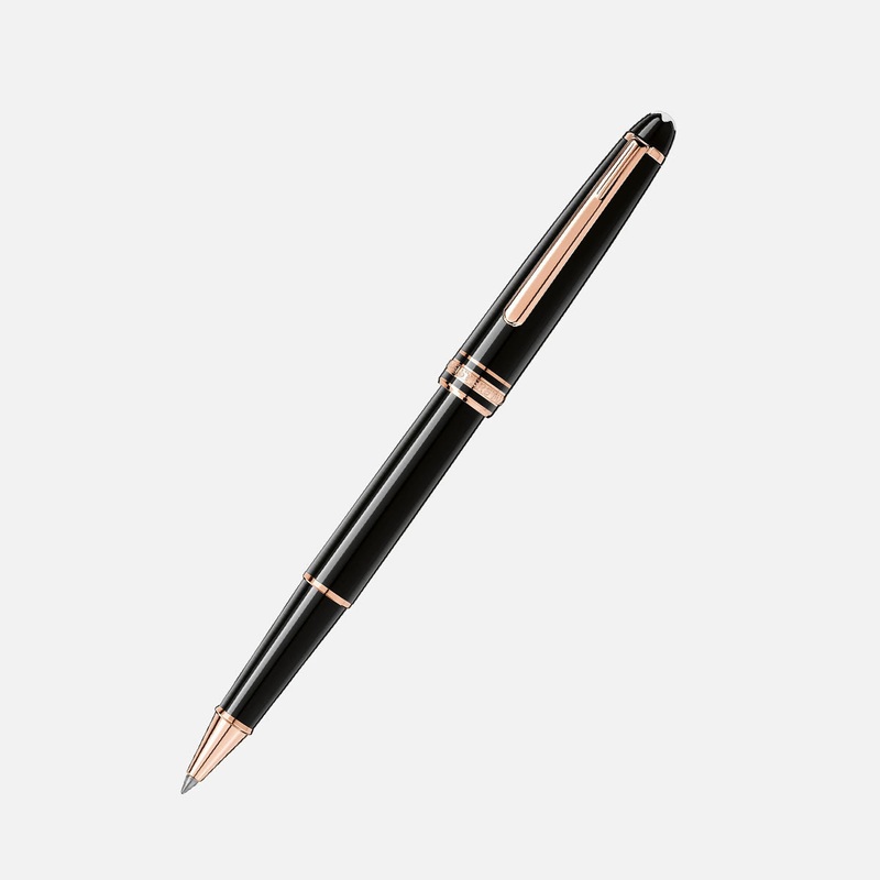 Montblanc Meisterstck Rose Gold-Coated 163 Rollerball