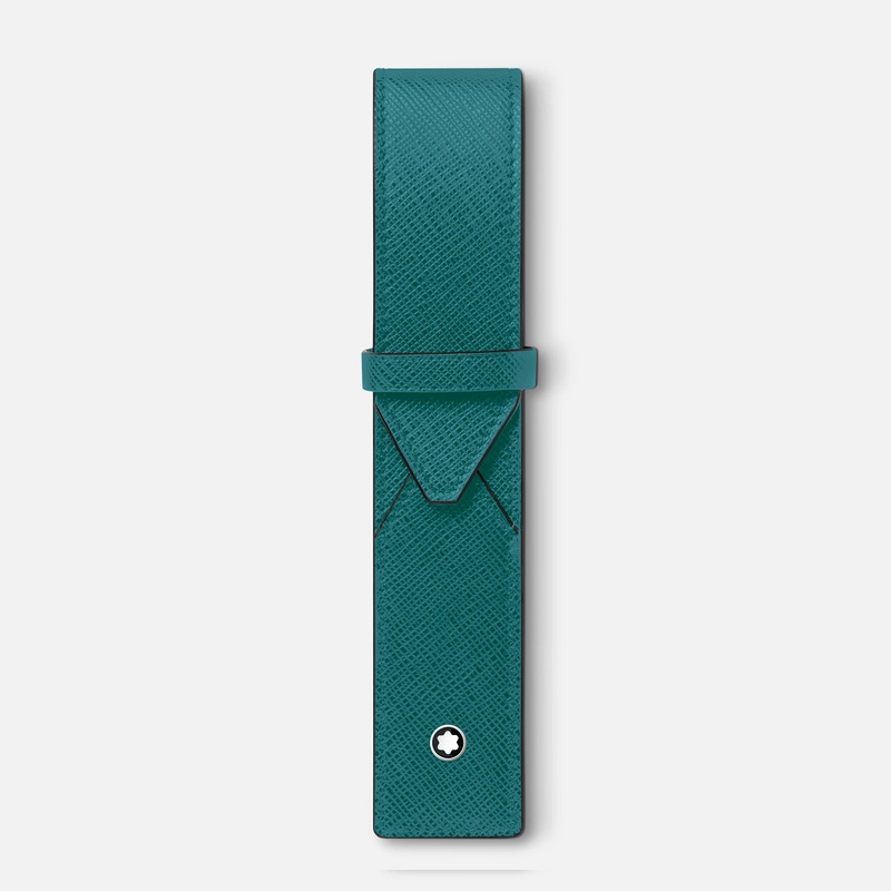 Montblanc Sartorial 1-Pen Pouch - Fern Blue