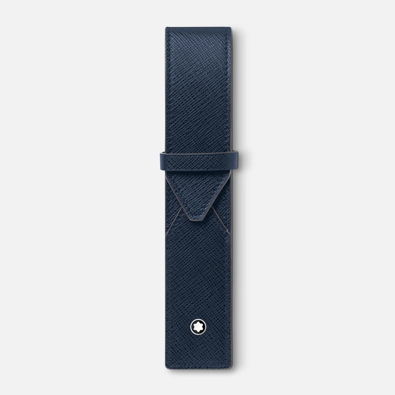 Montblanc Sartorial 1-Pen Pouch - Ink Blue