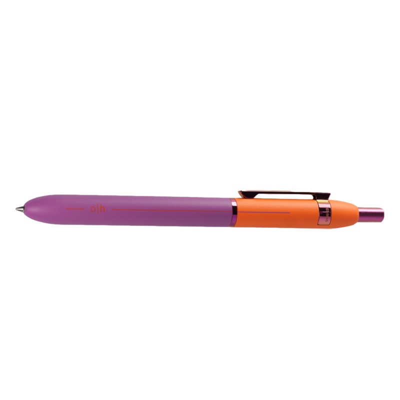 Otto Hutt Design 03 Lilac and Orange - Ballpoint