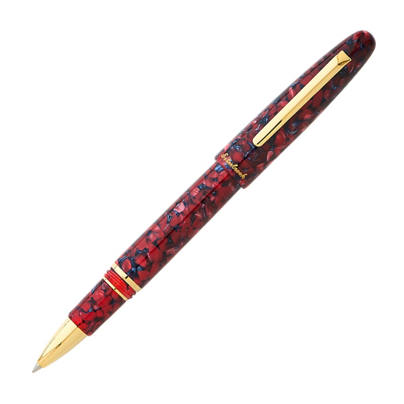 Esterbrook Estie Scarlet Red with Gold Trim - Rollerball