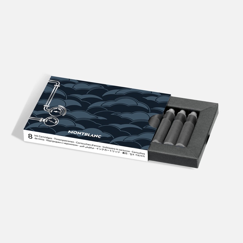 Montblanc Around the World in 80 Days Ink Cartridges - Blue