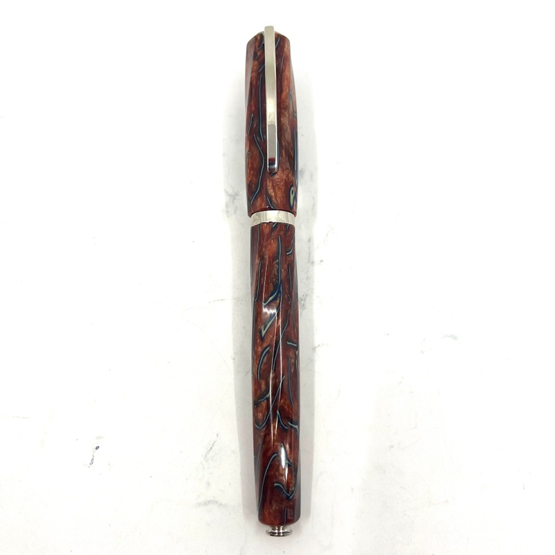 Visconti Desert Springs Celluloid Spiral Fountain Pen