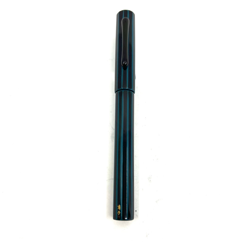Taccia Kaku-Tate Wide Striped Aquarium Limited Edition Fountain Pen