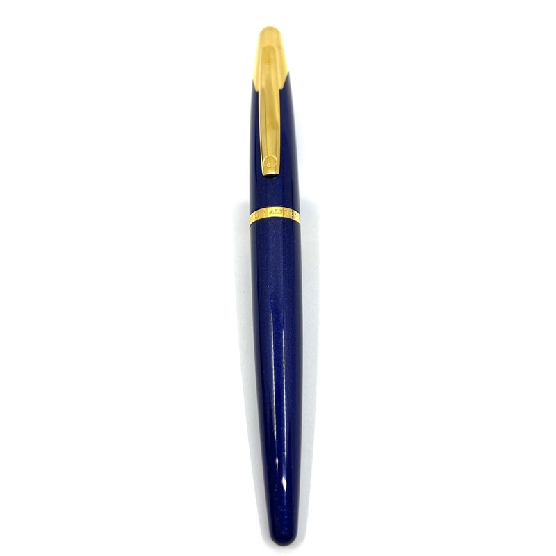 Dunhill AD2000 Cobalt Blue Galaxy Fountain Pen  - Fine 18kt Gold Nib