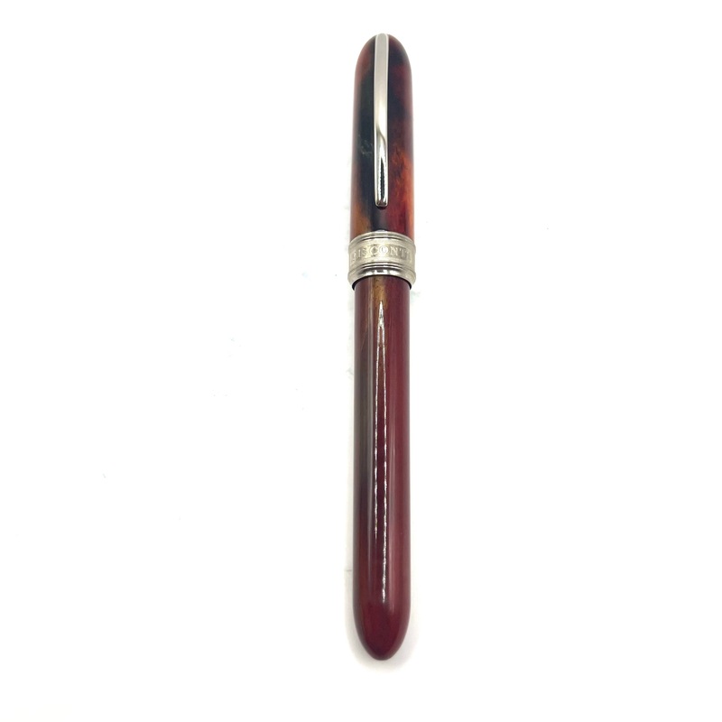 Visconti (First Generation) Van Gogh Sandal Red Midi Fountain Pen- Medium Stainless Steel Nib