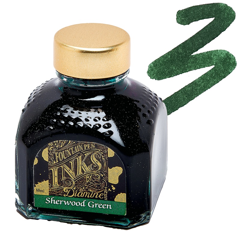 Diamine Ink Sherwood Green 80ml