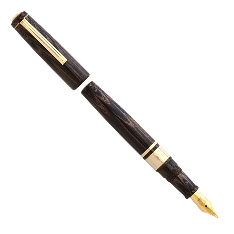 Esterbrook Model J Antique Rose Ebonite w/ Gold Trim - Fountain Pen