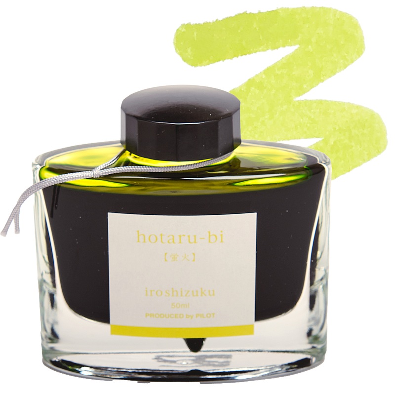 Hotaru-bi (Chartreuse Green) - Iroshizuku Ink by Pilot