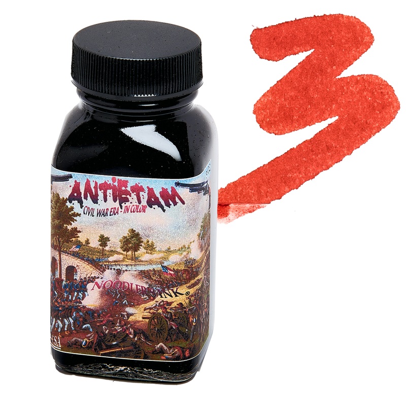 Noodlers Ink Antietam Red 3 oz. Ink