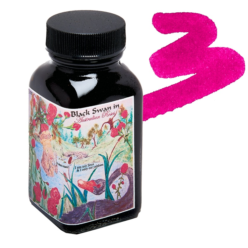 Noodlers Ink Black Swan Australian Rose 3.0 oz. Ink