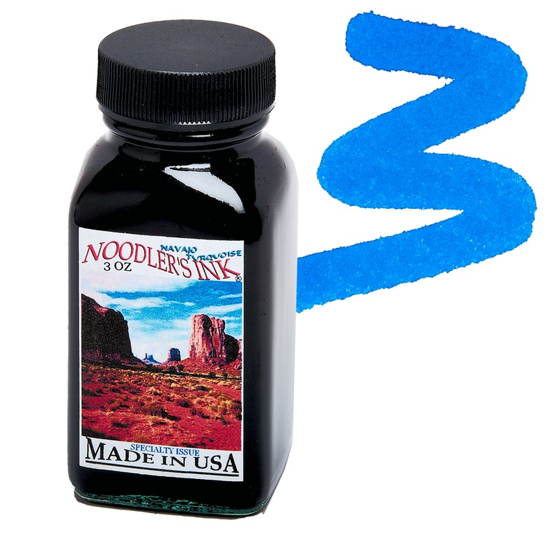 Noodlers Ink Navajo Turquoise 3 oz. Ink