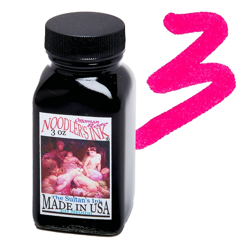 Noodlers Ink Ottoman Rose 3 oz. Ink