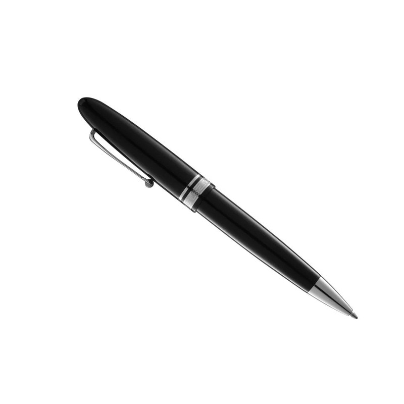 Omas Ogiva Ballpoint Nera with Rhodium Trim - Ballpoint