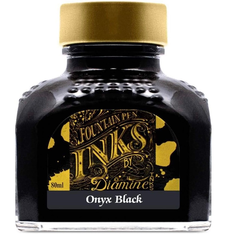 Diamine Ink Onyx Black 80ml