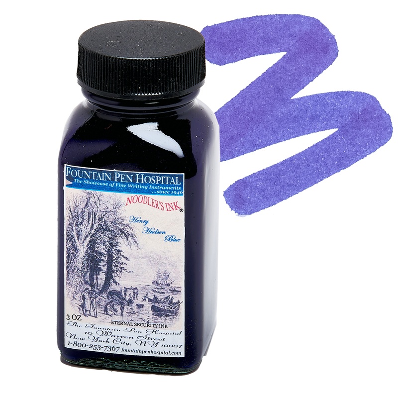 Noodlers Ink Henry Hudson Blue -FPH Exclusive 3 ml ink Sample