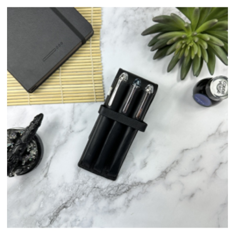 Pen Case Girologio 3 Pen  - Black