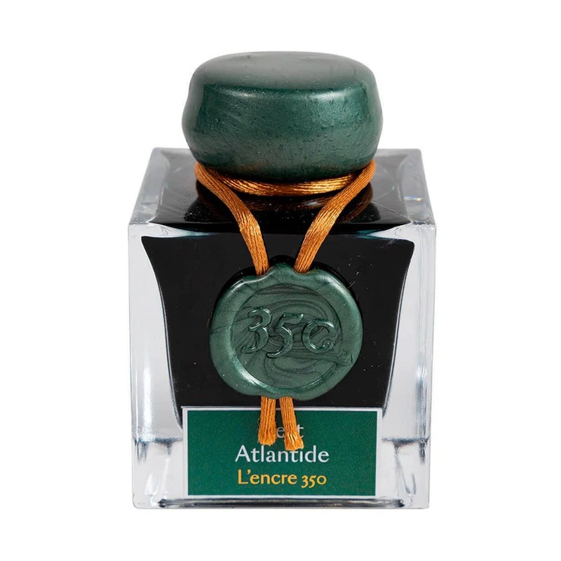 Herbin Ink 350 Vert Atlantide (Atlantis Green) 1.7 oz.