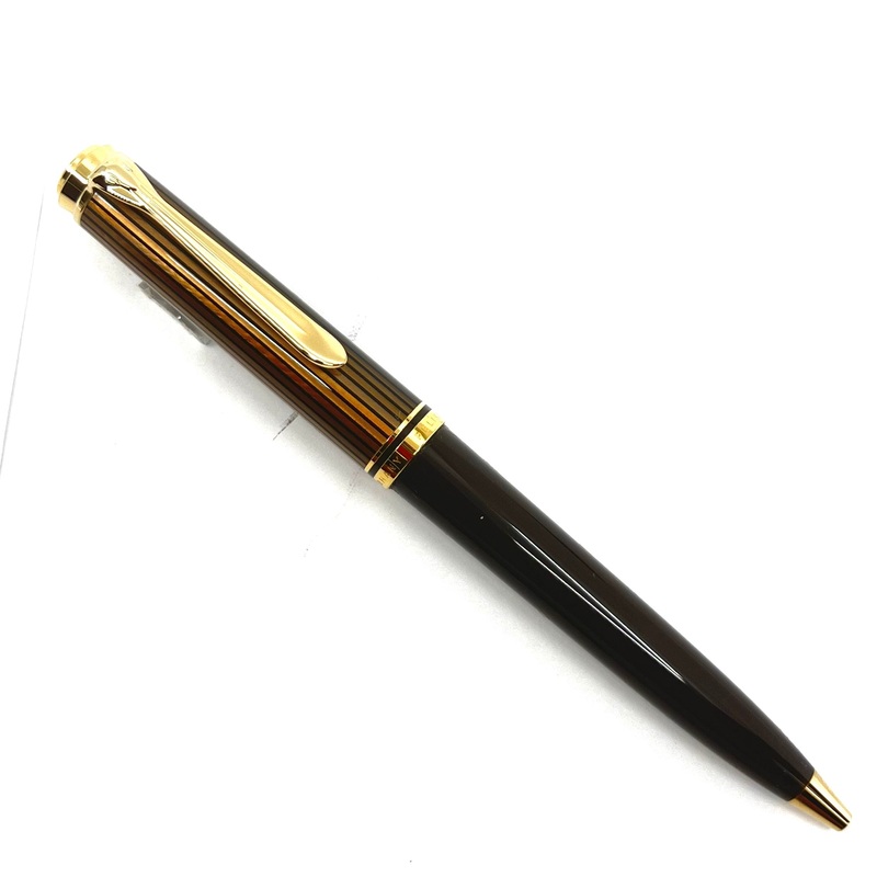 Pelikan K800  Brown & Black Striped Ballpoint Pen