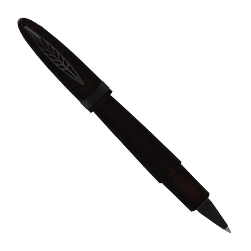 Pineider Tempi Moderni Black w/Black Trim - Rollerball