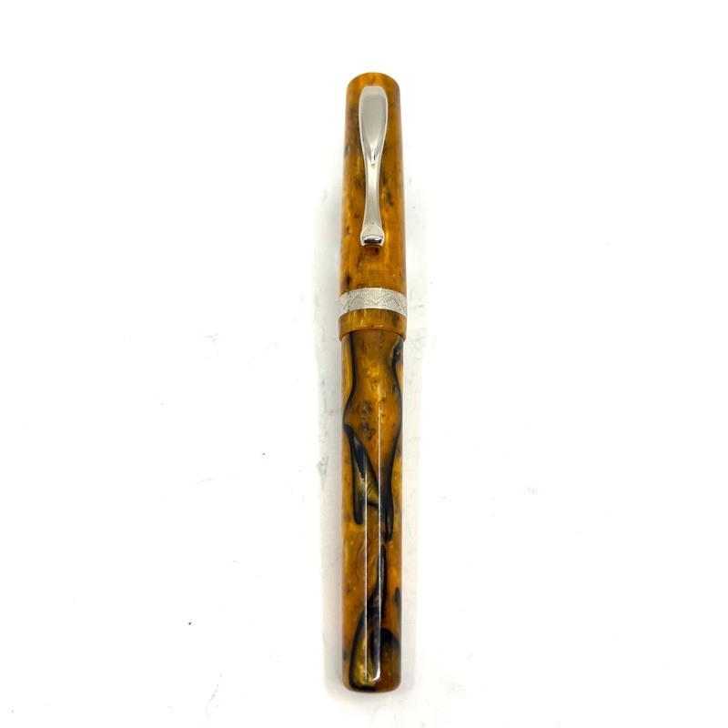 Visconti Voyager Marbled Amber Fountain Pen