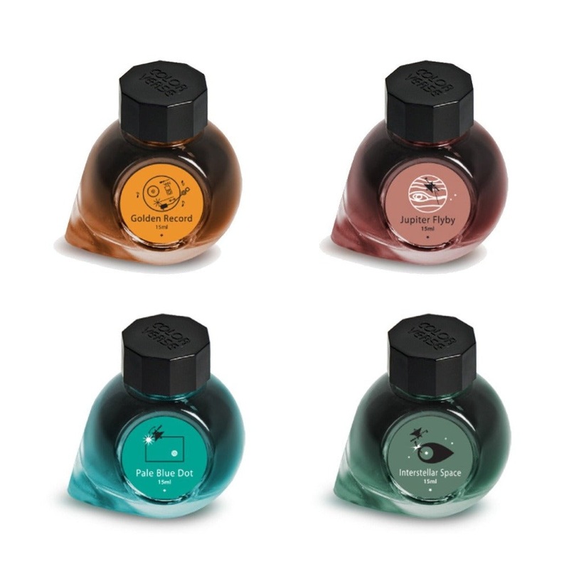 COLORVERSE, Ink 4 Bottles - 2018 Limited Edition VOYAGER 1 (15ml).