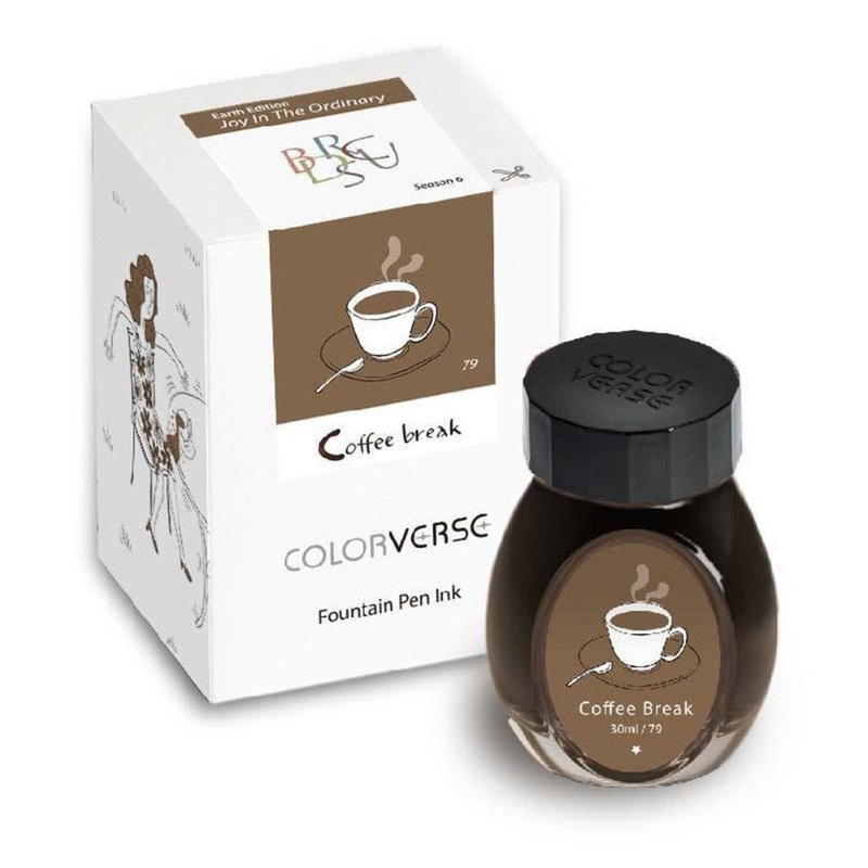COLORVERSE, Ink Bottle - JOY IN THE ORDINARY Earth Edition COFFEE BREAK (30ml).