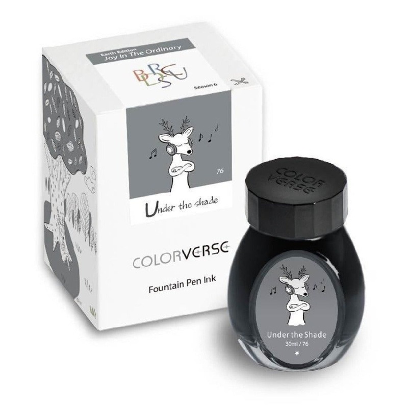 COLORVERSE, Ink Bottle - JOY IN THE ORDINARY Earth Edition UNDER THE SHADE (30ml).