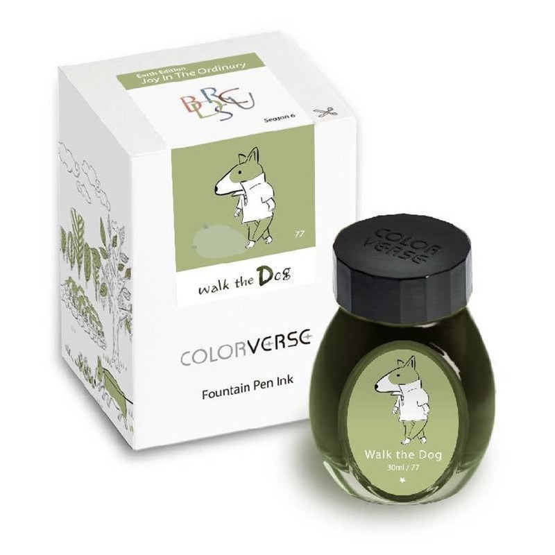COLORVERSE, Ink Bottle - JOY IN THE ORDINARY Earth Edition WALK THE DOG (30ml).