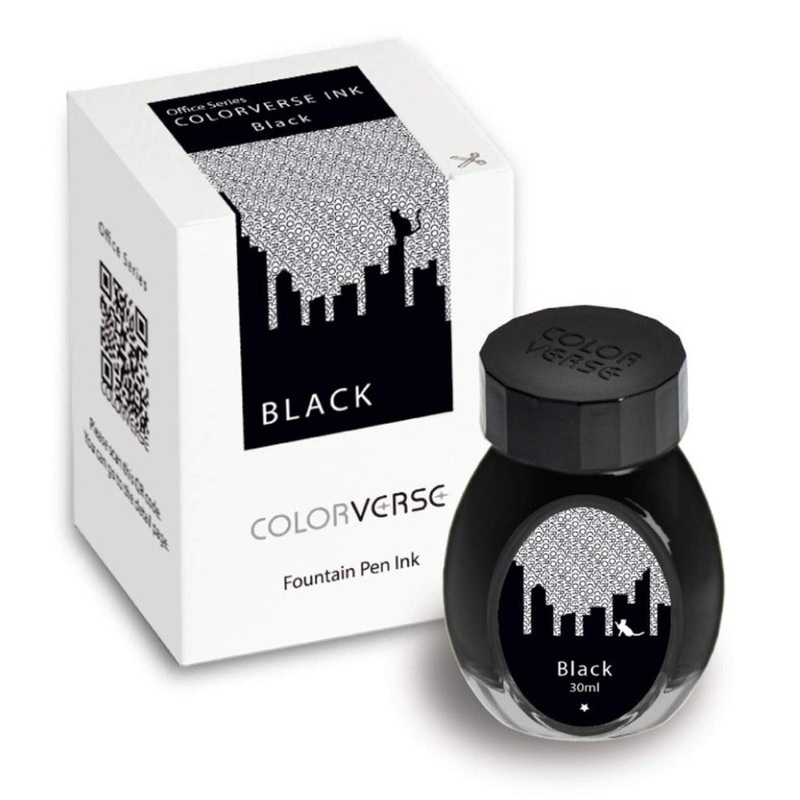 COLORVERSE, Ink Bottle - OFFICE Series BLACK (30ml).
