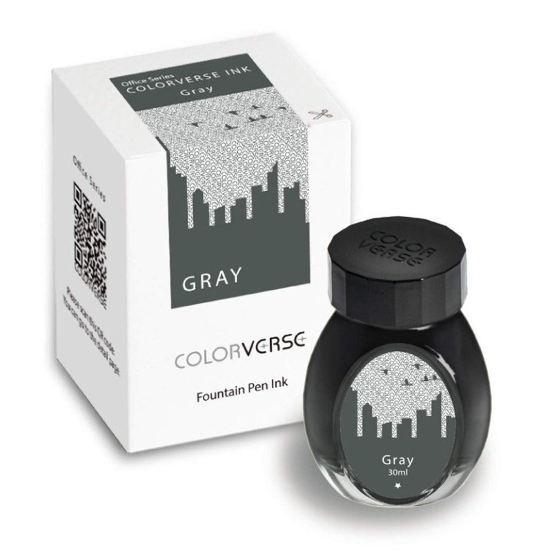 COLORVERSE, Ink Bottle - OFFICE Series GRAY (30ml).
