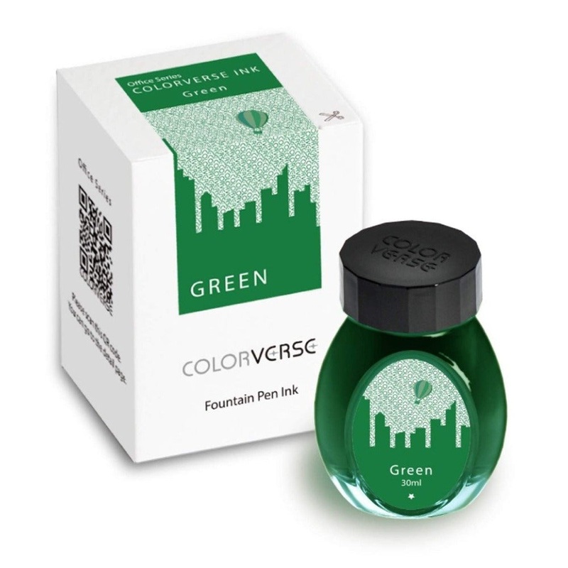 COLORVERSE, Ink Bottle - OFFICE Series GREEN (30ml).