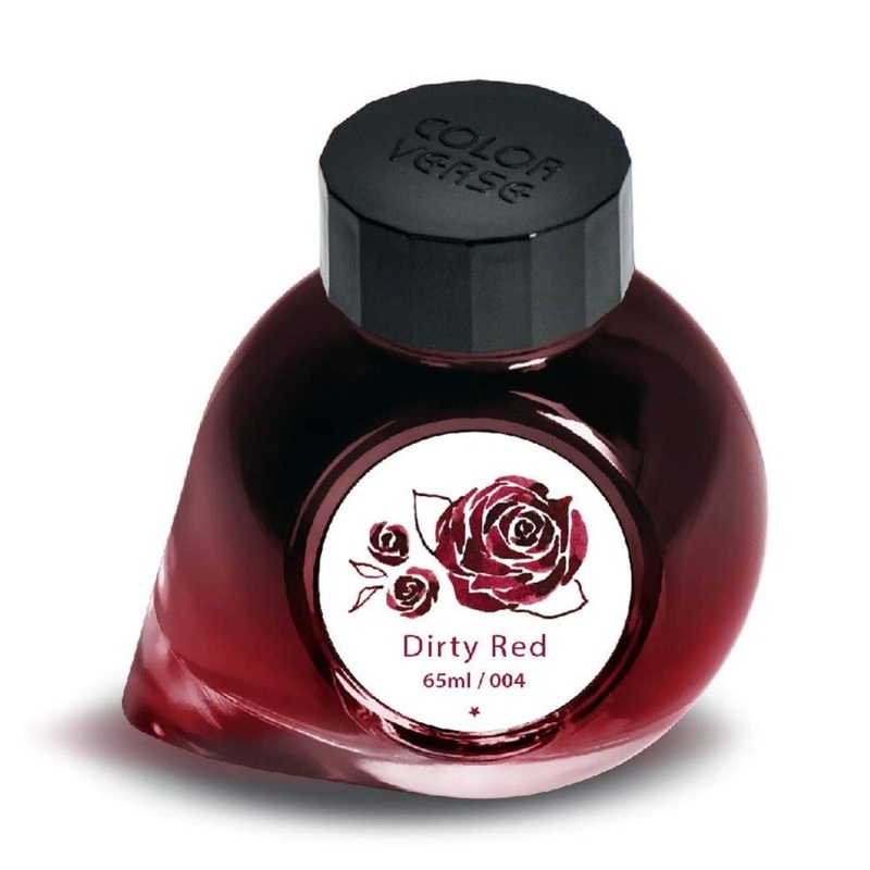 COLORVERSE, Ink Bottle - Project DIRTY RED (65ml).